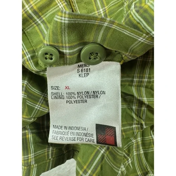 Mens Woolrich Long Sleeve Button Front Shirt Size XL Plaid Hiking KLEP Vented - Picture 6 of 9